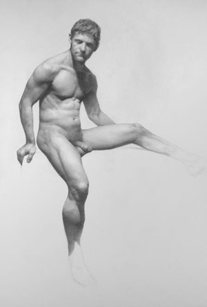 eiren by darren kingsley 18 x 24 graphite on paper