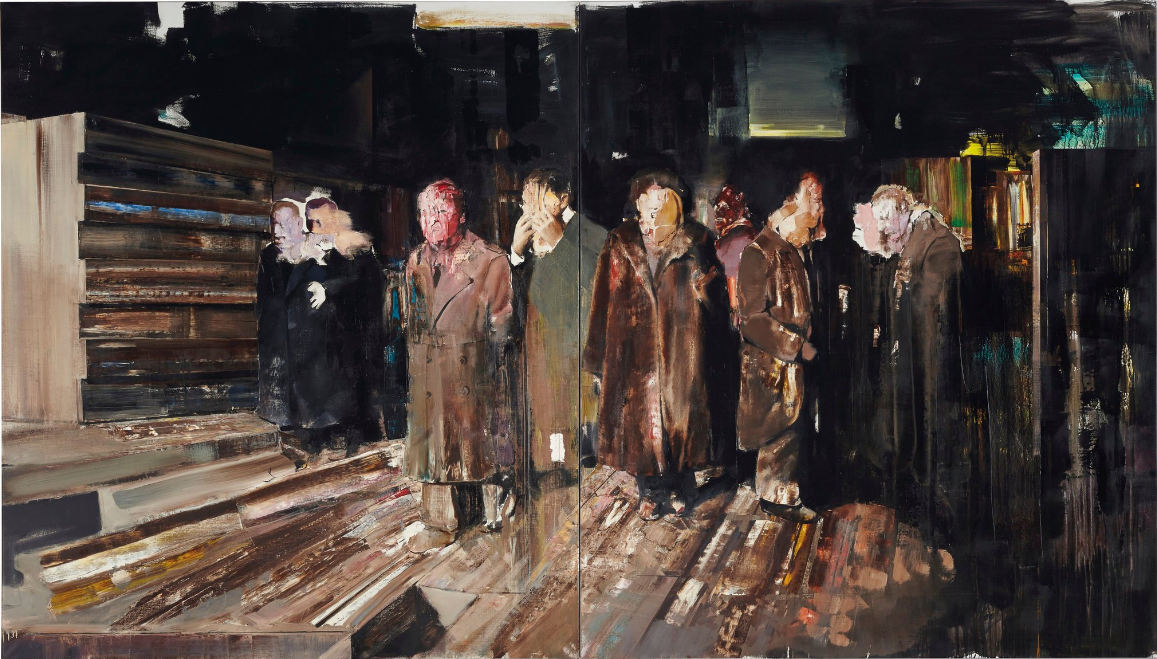 Adrian Ghenie’s Nickelodeon, a 2008 piece.png