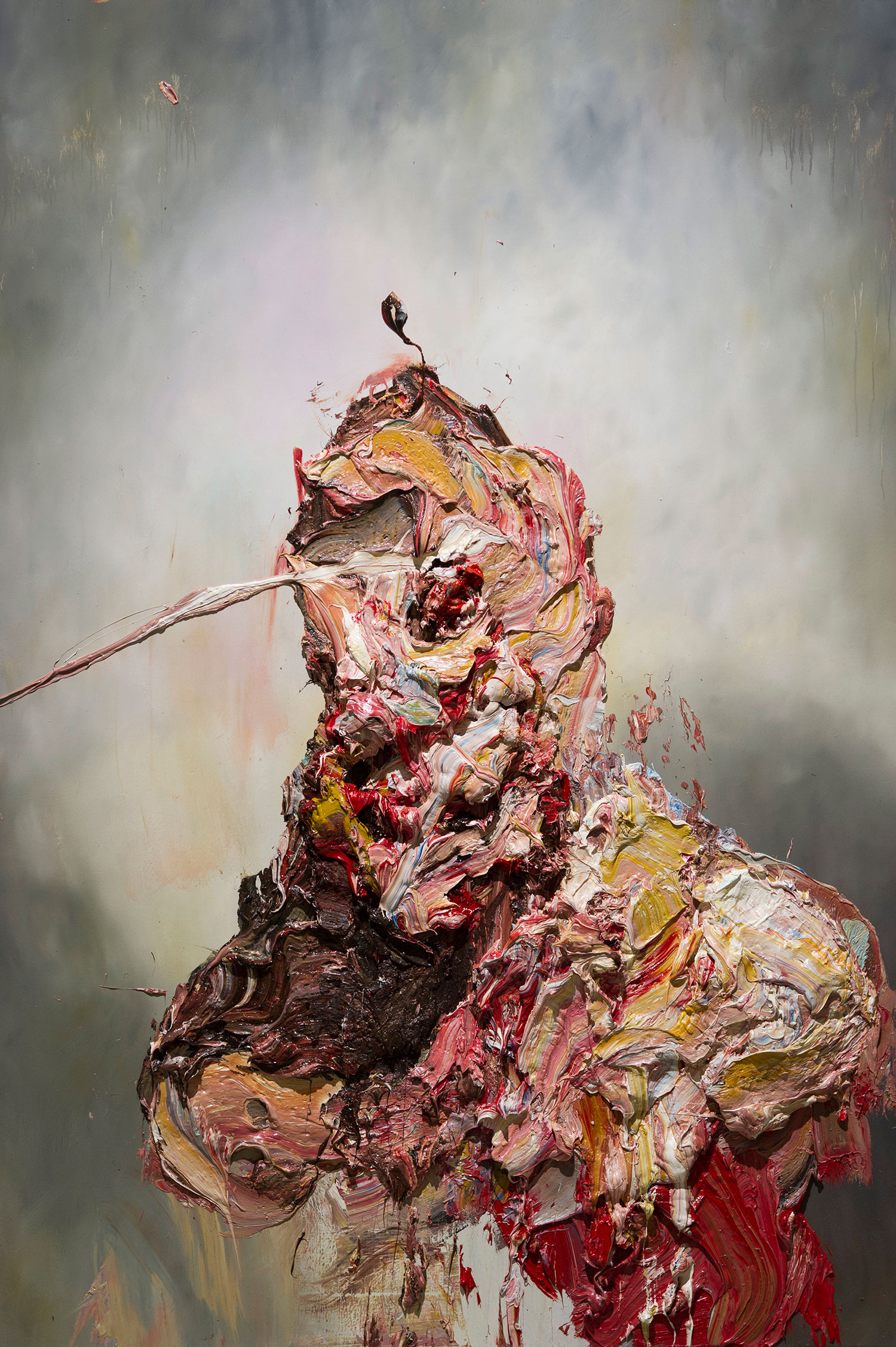 ANTONY MICALLEF, Raw Intent No. 4, 2016 | óleo sobre linho francês (132 x 112 cm)